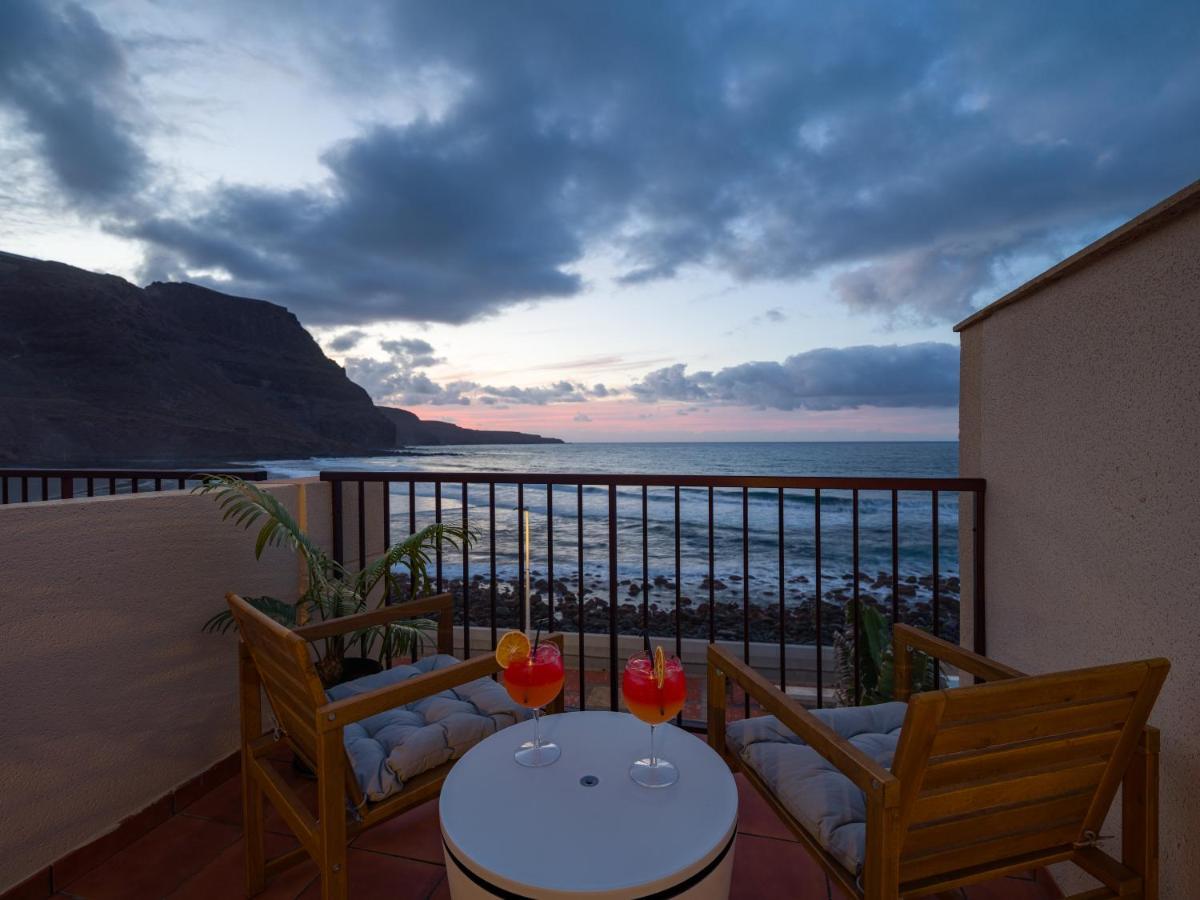 Giraud II - Secluded Beachfront Duplex Santa Maria de Guia de Gran Canaria Esterno foto