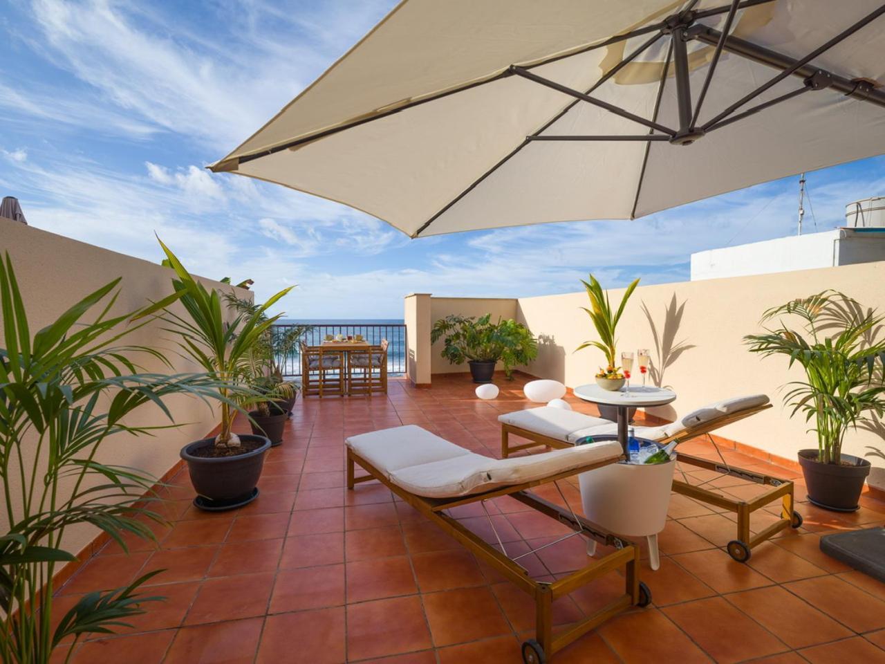 Giraud II - Secluded Beachfront Duplex Santa Maria de Guia de Gran Canaria Esterno foto
